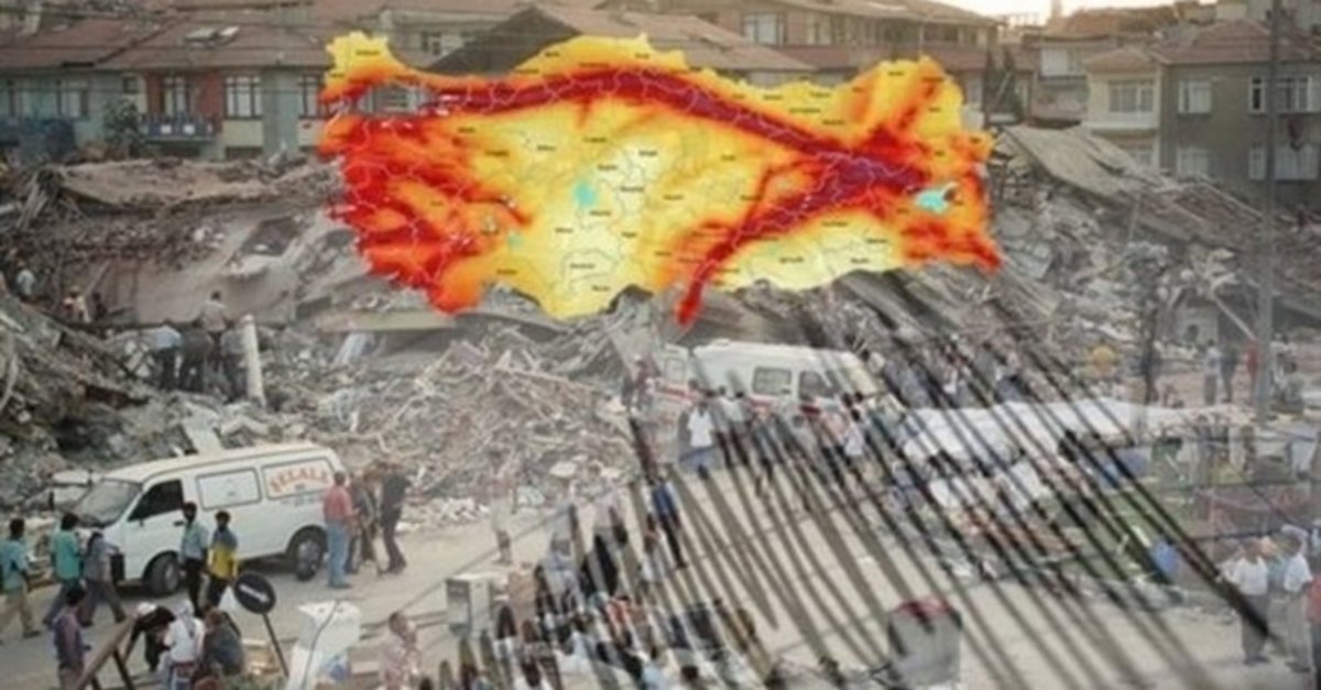 Kayseri'de deprem! 6 kez sallandı!