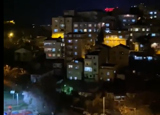 Boğaziçi'ye tencere tavalı halk desteği!