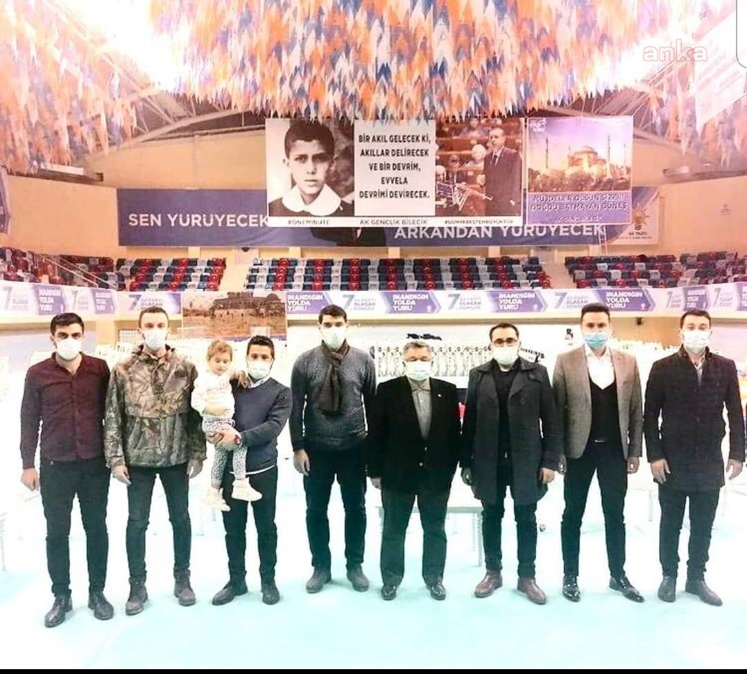 AKP Bilecik İl Kongresi'nde dikkat çeken pankart!