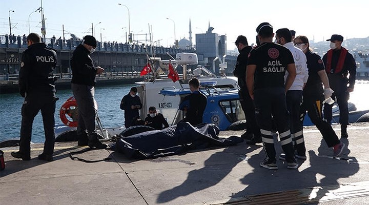 Karaköy'de ceset paniği!