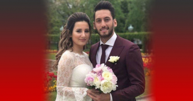 Hakan Çalhanoğlu'nun mutlu günü