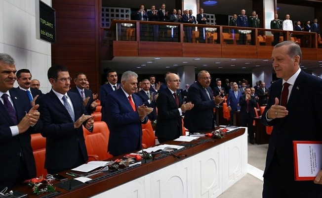 Erdoğan mecliste alkışlanmadı