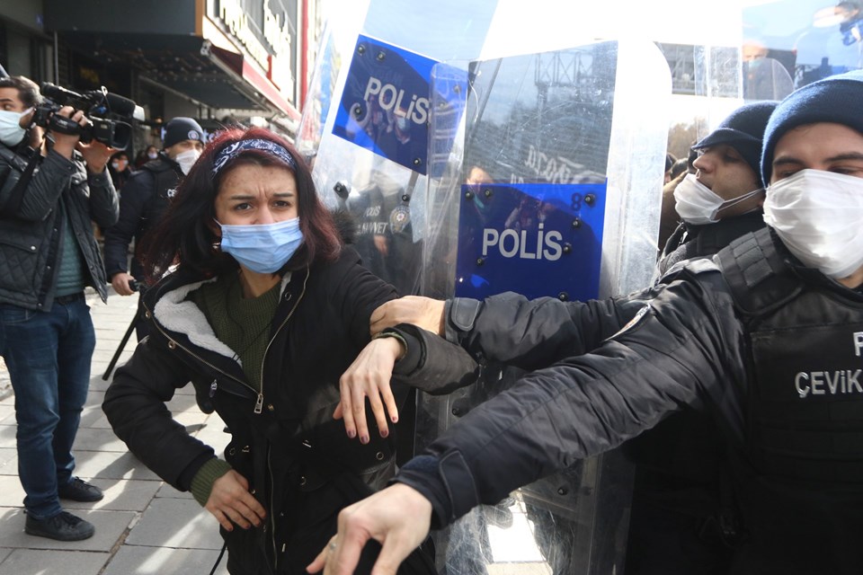 Boğaziçi protestolarına katılan 61 kişi adliyeye sevk edildi