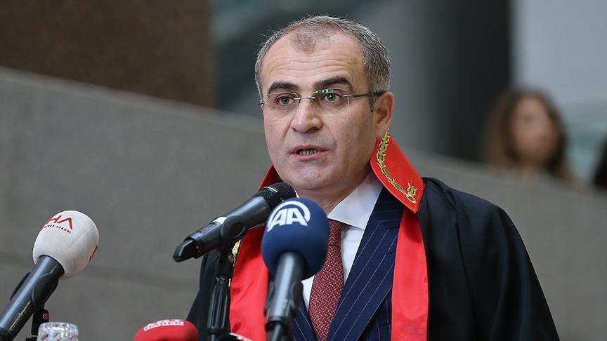 AYM Üyeliği'ne seçilen İrfan Fidan yemin etti