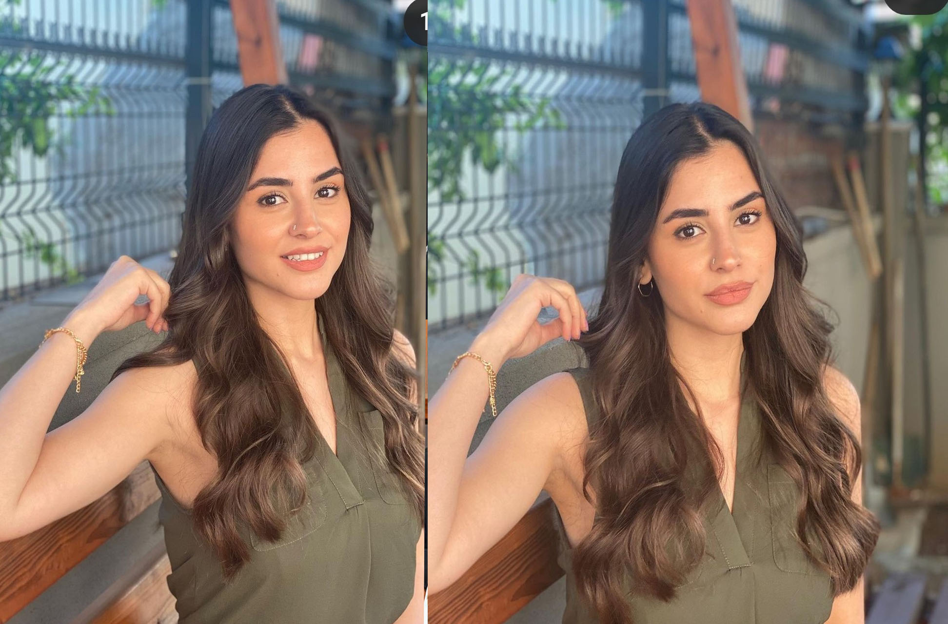 Hazal Çağlar, "Güzelliğiyle sosyal medyayı" salladı!