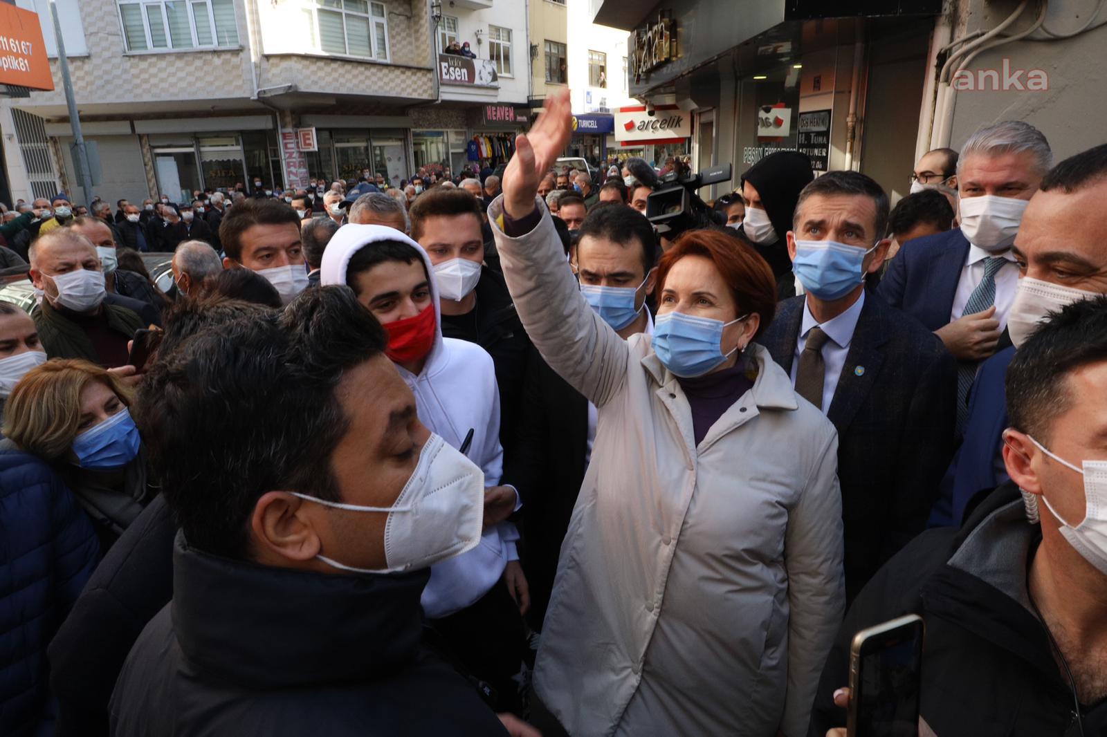 Akşener bu kez de Düzce'de esnafı dinledi: "Milletin içinde yara çok ama merhemi bulamıyor"
