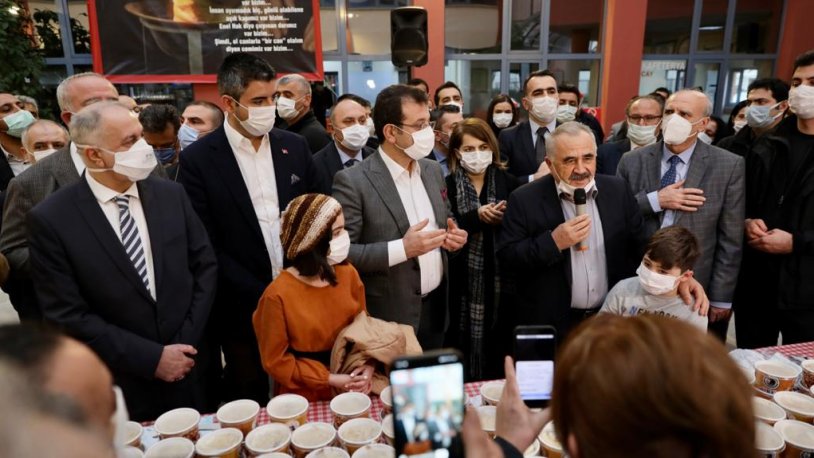 İmamoğlu 'Hızır Orucu' lokması dağıttı
