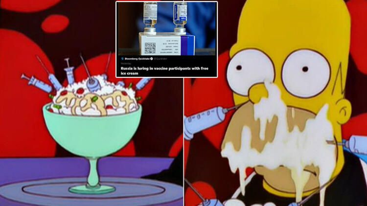 Simpsonlar herkesi şaşırttı! Bunu da bildiler!
