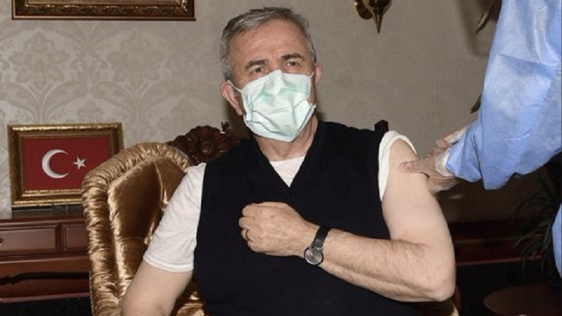 Mansur Yavaş koronavirüs aşısı oldu