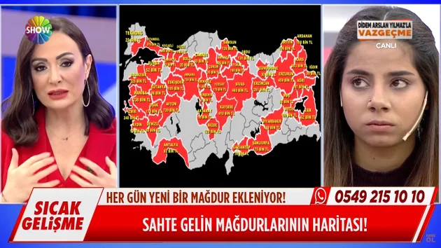 Sahte gelin, Türkiye'nin dört bir yanından 158 kişiyi dolandırmış