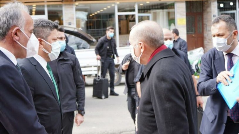 Cumhurbaşkanı Erdoğan'la görüşen belediye başkanı karantinaya girdi!