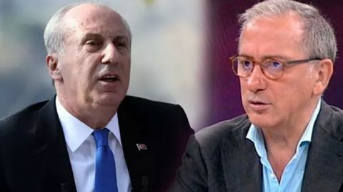 O sözlerden sonra Muharrem İnce Fatih Altaylı'yı aramış!
