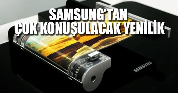 Samsung'un katlanabilir OLED ekran