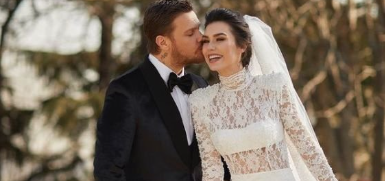 Burcu Kıratlı ile Sinan Akçıl yeniden evlendi