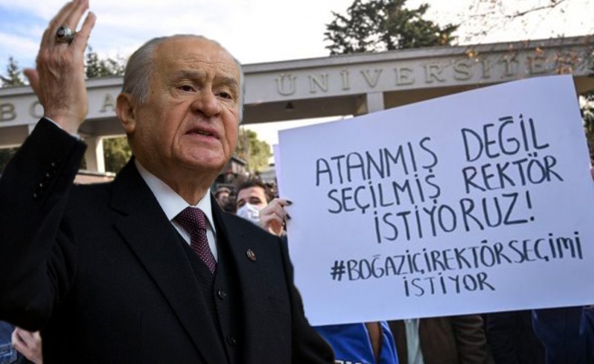 Bahçeli'nin seslendiği Boğaziçililerden çarpıcı yanıt!
