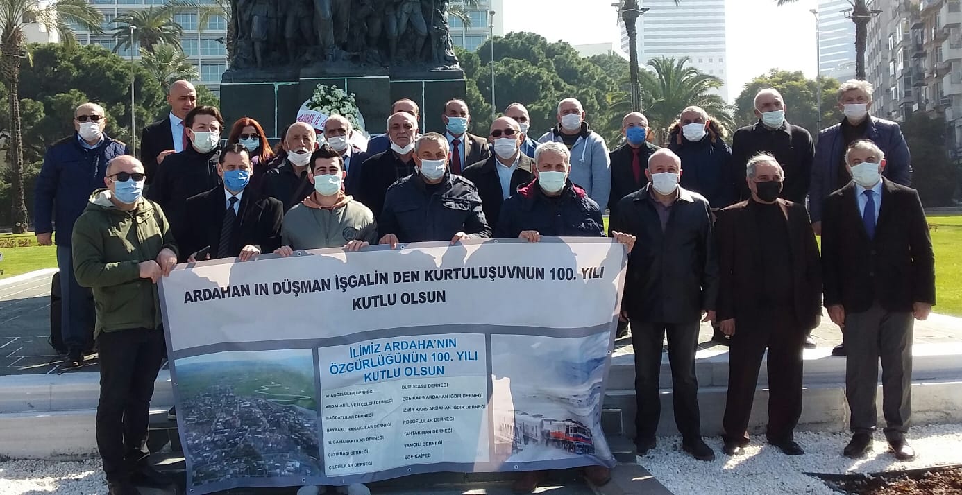 İzmir'deki Ardahanlılardan 100. yıl kutlaması