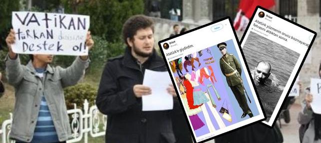 'İyi hal indirimi'nden faydalandı! Şu an serbest! Atatürk'e hakaret etti: 'Şeref madalyası' dedi, Hilal Kaplan da destek oldu!