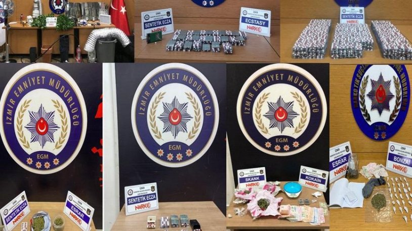 1 haftada uyuşturucu operasyonlarına 15 tutuklama