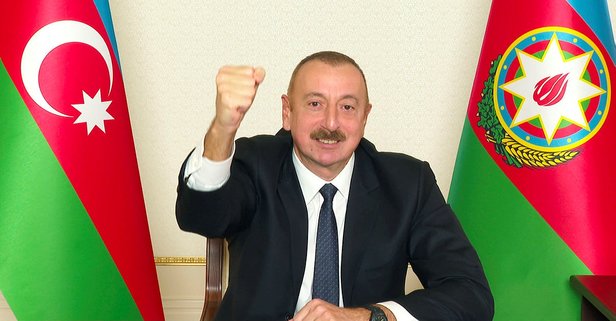 Aliyev'den Türkiye mesajı: "Azerbaycan halkı Türkiye gibi bir müttefiki olduğu için çok mutlu!"