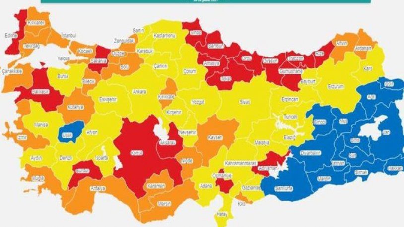 Kırmızı kategorideki o il için ‘cumartesi’ kararı verildi