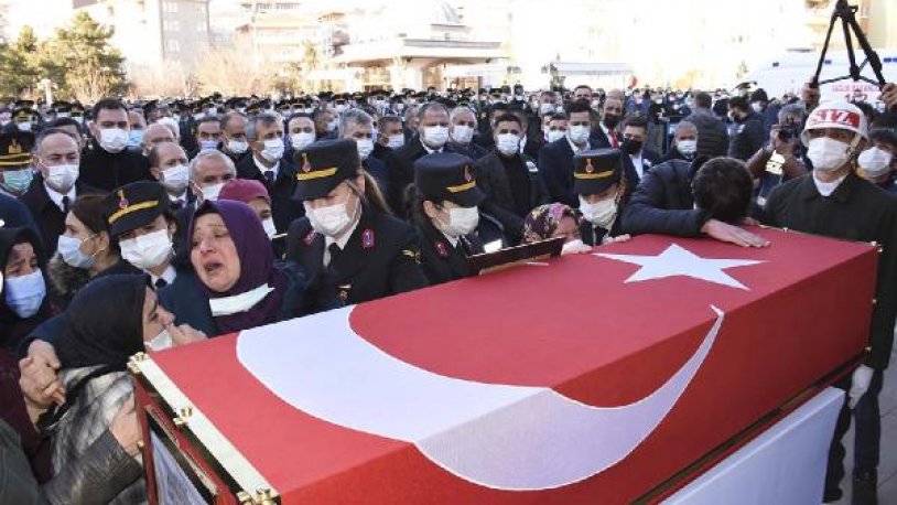Bitlis şehidi Astsubay Ömer Umulu'ya Kırıkkale'de veda