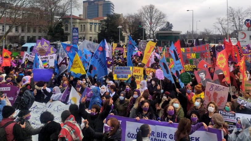 Kadıköy'deki 8 Mart gözaltılarına tutuklama kararı