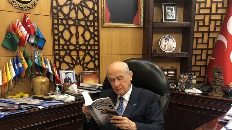 Bahçeli'nin odasındaki o detaylar dikkat çekti