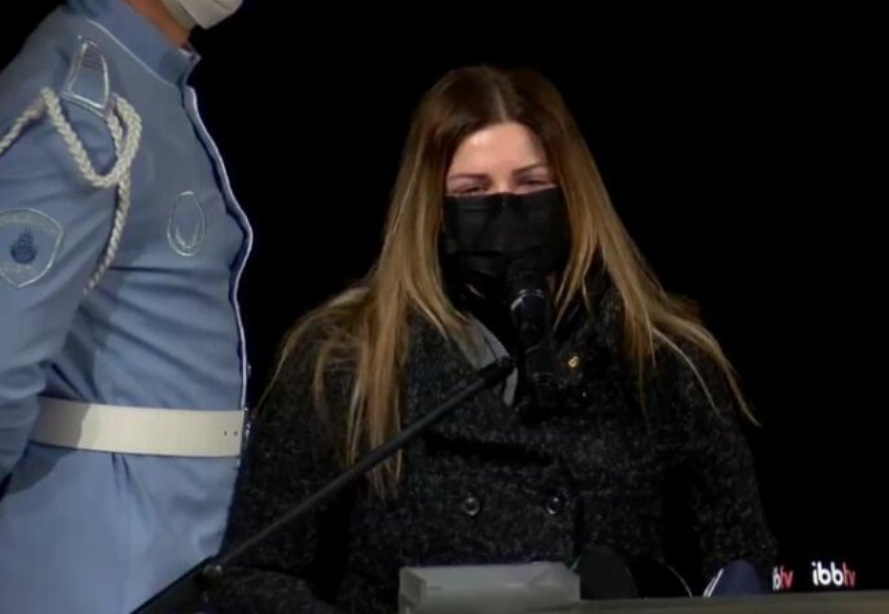 Pelin Öztekin'den babası Rasim Öztekin'e veda...