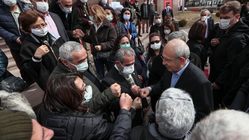 Kılıçdaroğlu, emeklilerle bir arada!