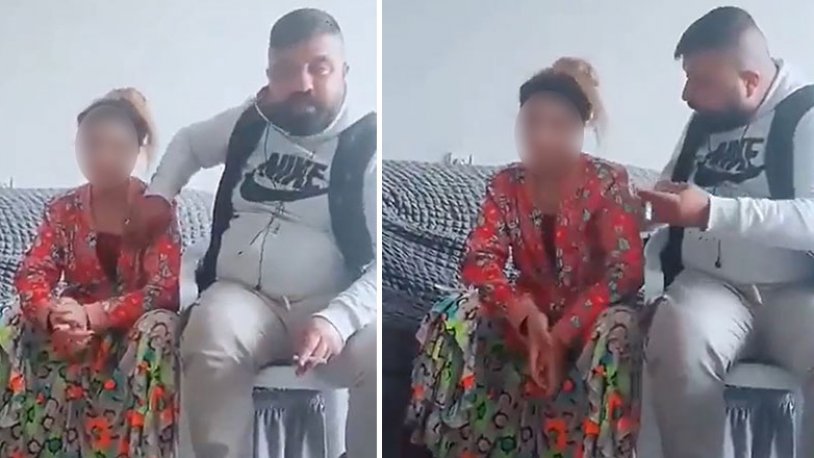 15 yaşındaki kızını canlı yayın sırasında taciz etti