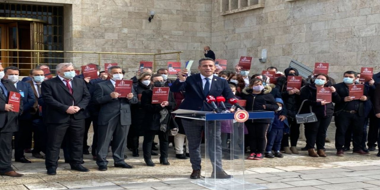 Çek mağdurları Meclis'te... CHP'li Ali Mahir Başarır: Çeke hapis cezası kaldırılsın!