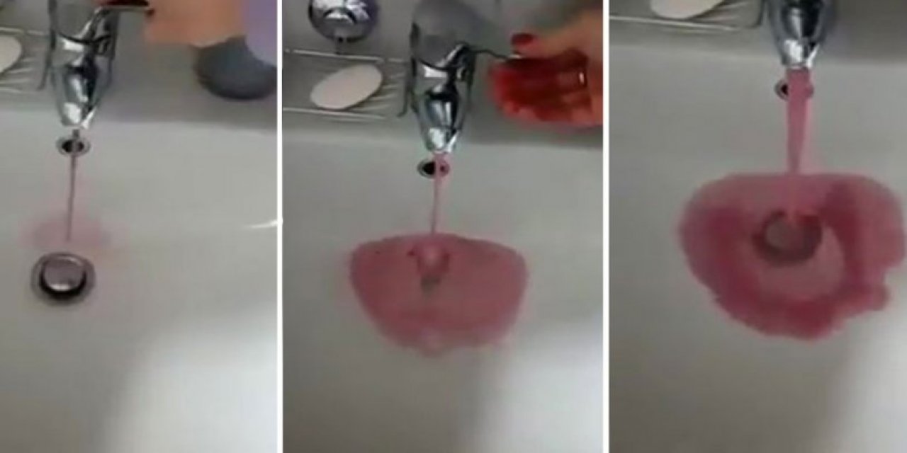 Tüm kasaba şaşkın: Musluktan su yerine şarap aktı!