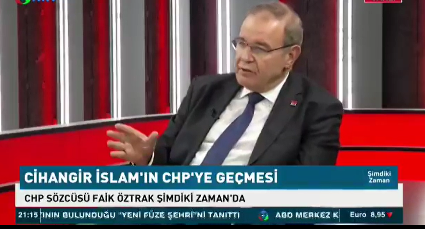 Faik Öztrak o soruyu yanıtladı: Cihangir İslam CHP'de nasıl karşılandı?