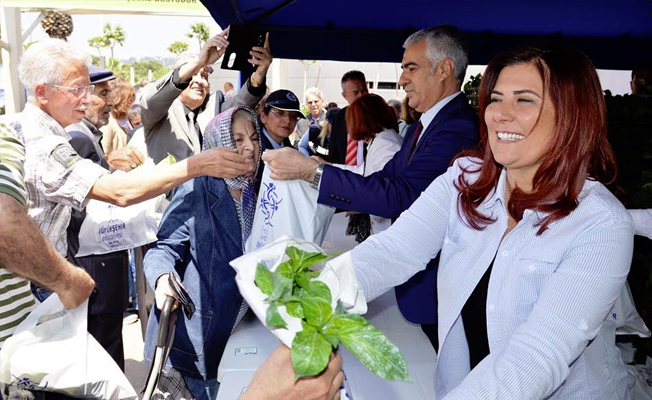 CHP'li başkanın yerli tohum projesi fide verdi