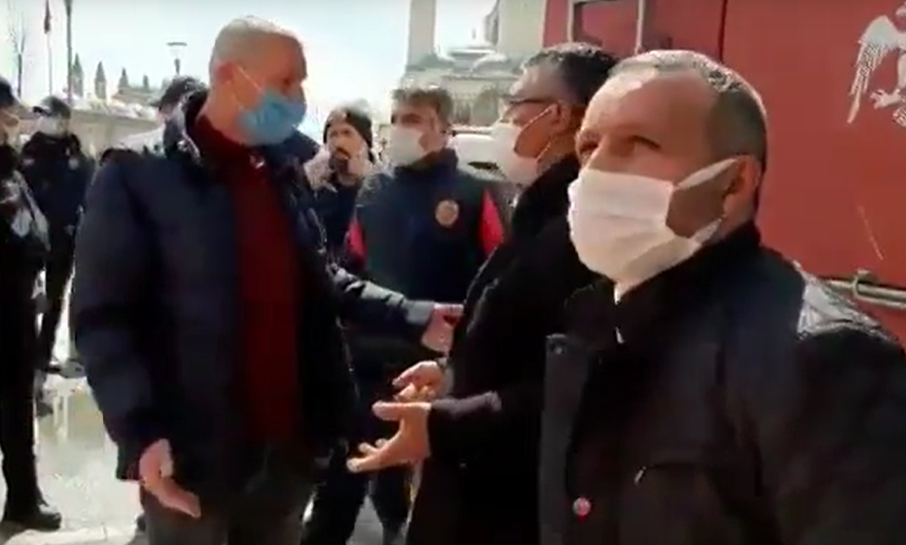 AKP'ye öfkeli esnaf meydanlarda... "Kongreleri lebaleb doluyken, virüs sadece esnafa mı?"