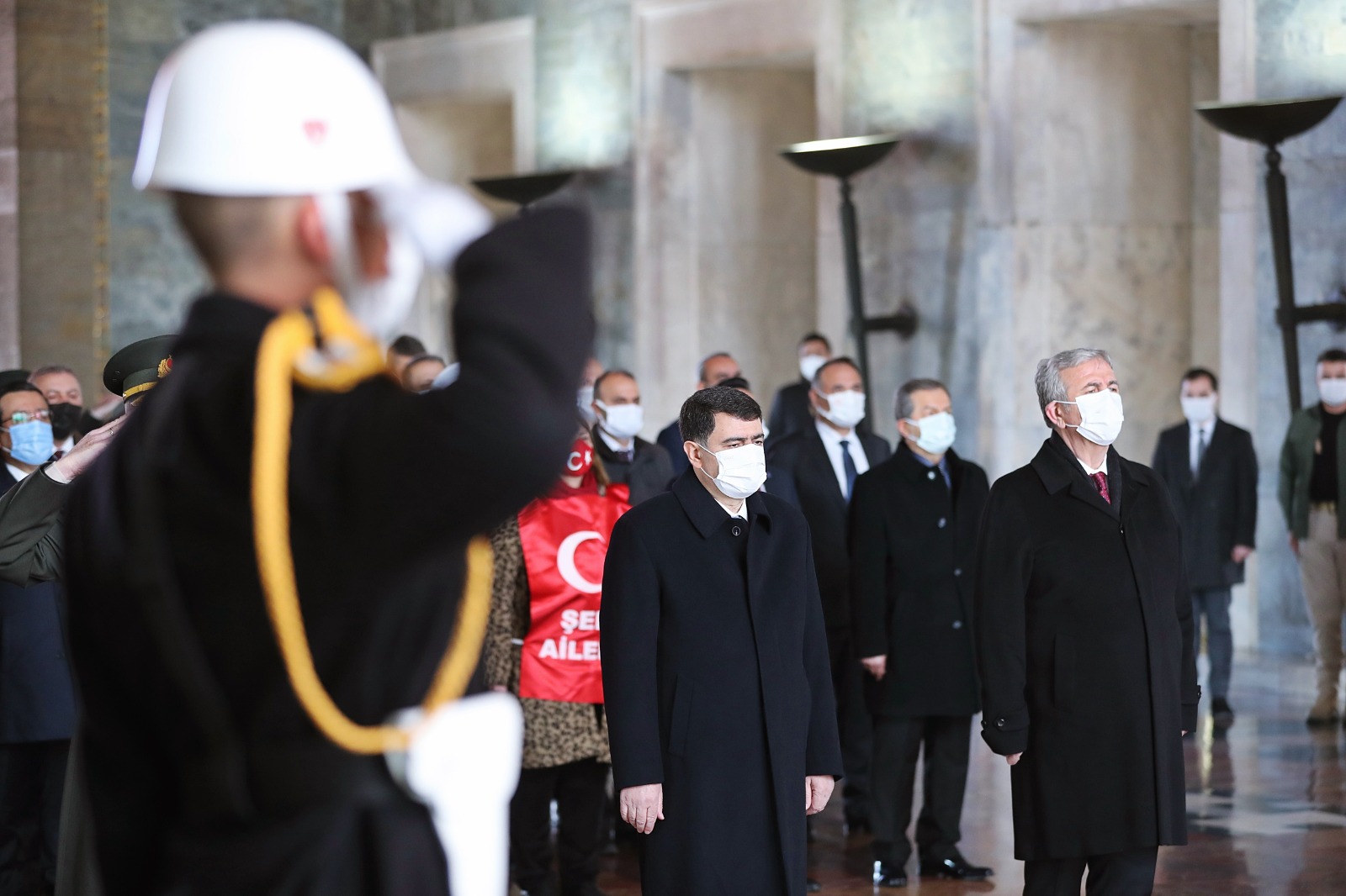 Mansur Yavaş 18 Mart Çanakkale Zaferi ve Şehitleri Anma Günü'nde Anıtkabir'de