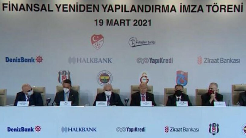 Galatasaray, Fenerbahçe, Beşiktaş ve Trabzonspor anlaşma imzaladı