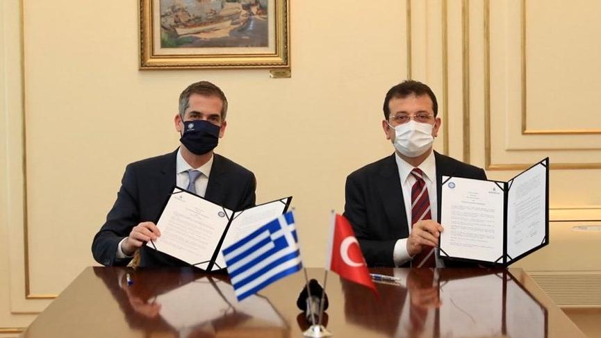 Ekrem İmamoğlu'nun, Atina Belediye Başkanı ile görüşmesinde neler oldu?