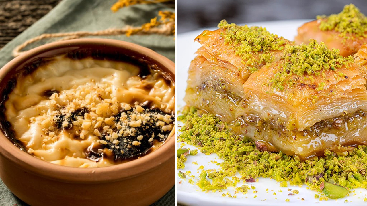 İşte bomba anket... Sütlaç mı, Baklava mı?