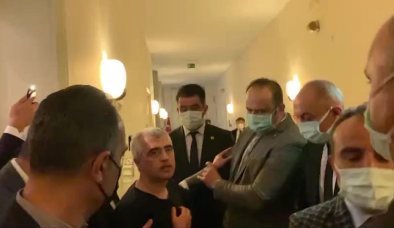 Ömer Faruk Gergerlioğlu, Meclis'te gözaltına alındı