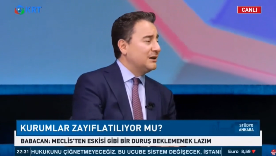 Ali Babacan: "Allah kimseyi Bahçeli gibi birine muhtaç etmesin"
