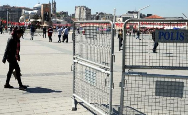Taksim'de 1 Mayıs ablukası hazırlığı