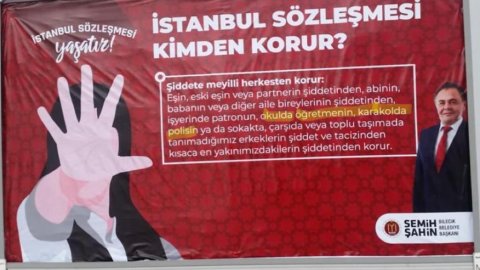 'İstanbul Sözleşmesi' afişinin soruşturma açtırdığı Semih Şahin'den açıklama