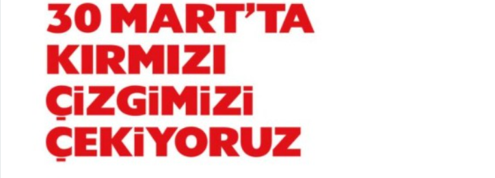 Soylu, İçişleri Bakanlığı ve EGM'den ortak mesaj: "30 Mart'ta kırmızı çizgimizi çekiyoruz"