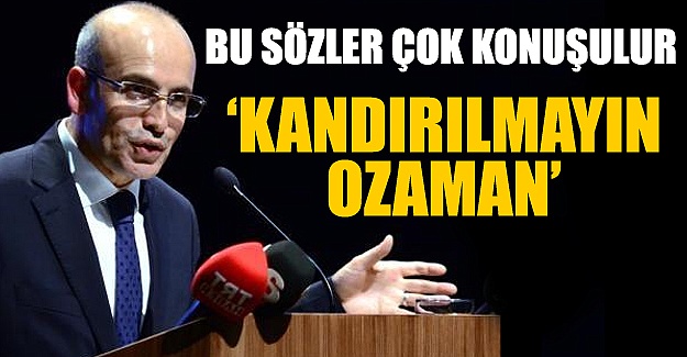 Mehmet Şimşek: Kandırılmayın o zaman