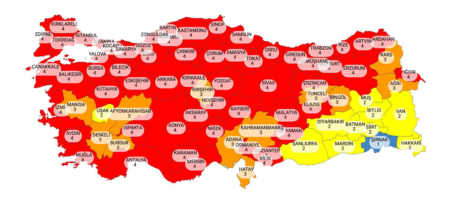Hafta sonu yasağı olan iller listesi açıklandı! 58 il birden...