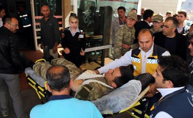 Erzurum'da çatışma çıktı: 2 asker yaralı