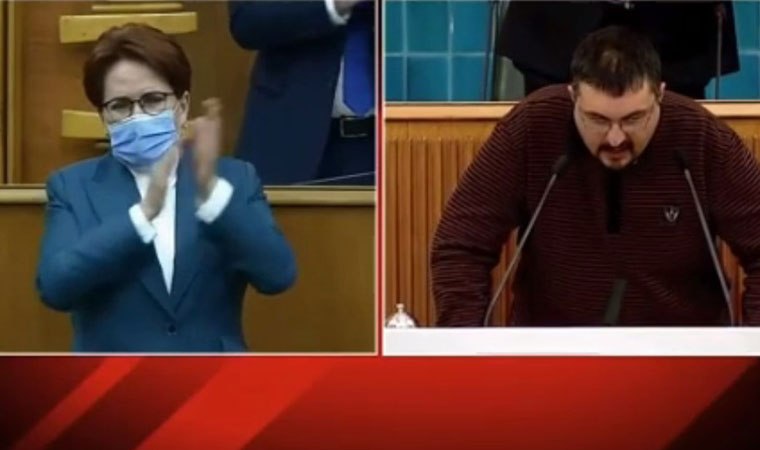 İYİ Parti Grup Toplantısı'nda Andımız! Otizmli Emin Akşemsettinoğlu okudu
