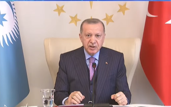 Erdoğan Türk Konseyi Liderler Zirvesi'nde konuştu: "Şuşa'da inşallah bir bayram yaşayalım"