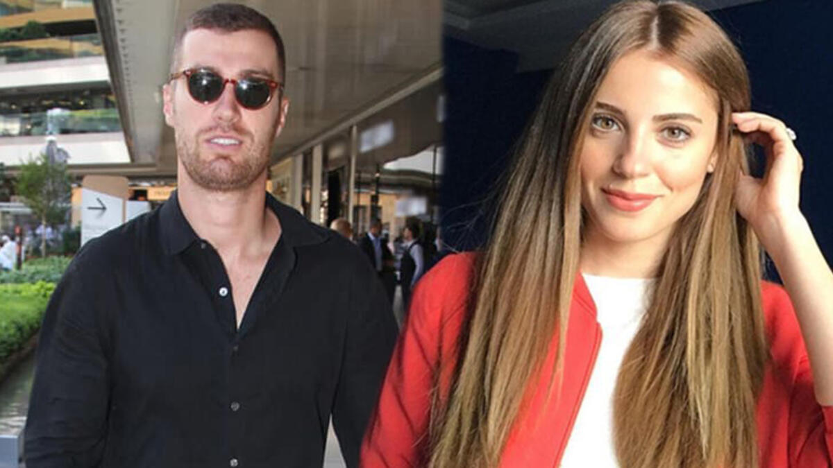 Ezgi Eyüboğlu ve Oğulcan Engin aile kutlamasında